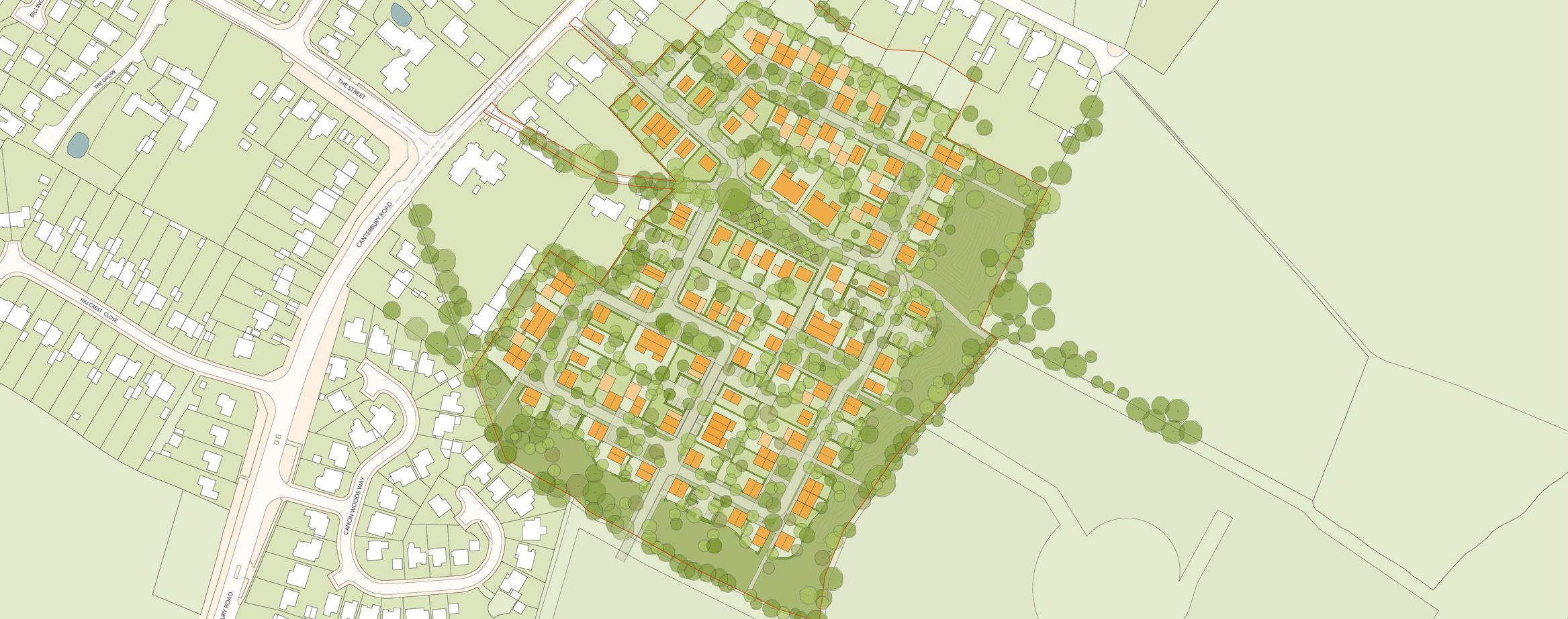 Orchard Farm's detailed planning application now in!